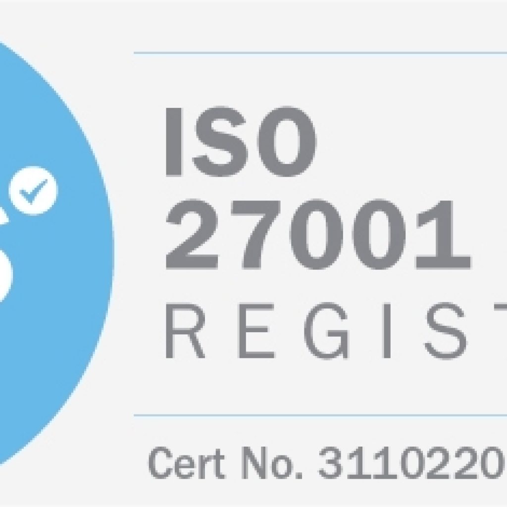 ISO 27001 Certified!